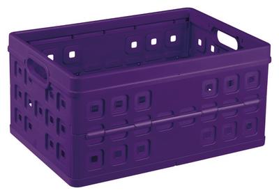 SUNWARE Square Box pliant 46L violet
