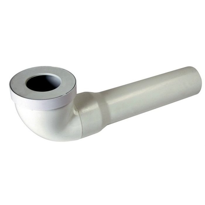 Pipe WC coudee   longue  90mm