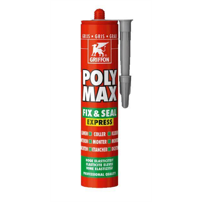 Colle Polymax Fix&Seal 435g gris