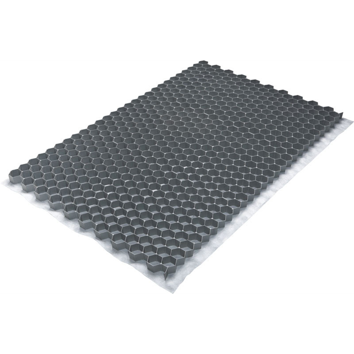 Gravel Grid PP eco L gris 160x120cm