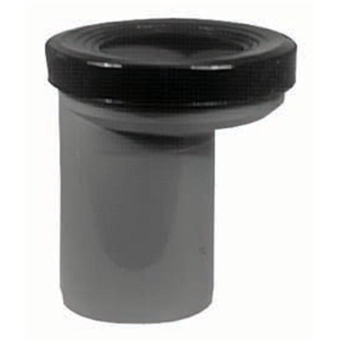 Pipe WC excentrique 110mm - gris