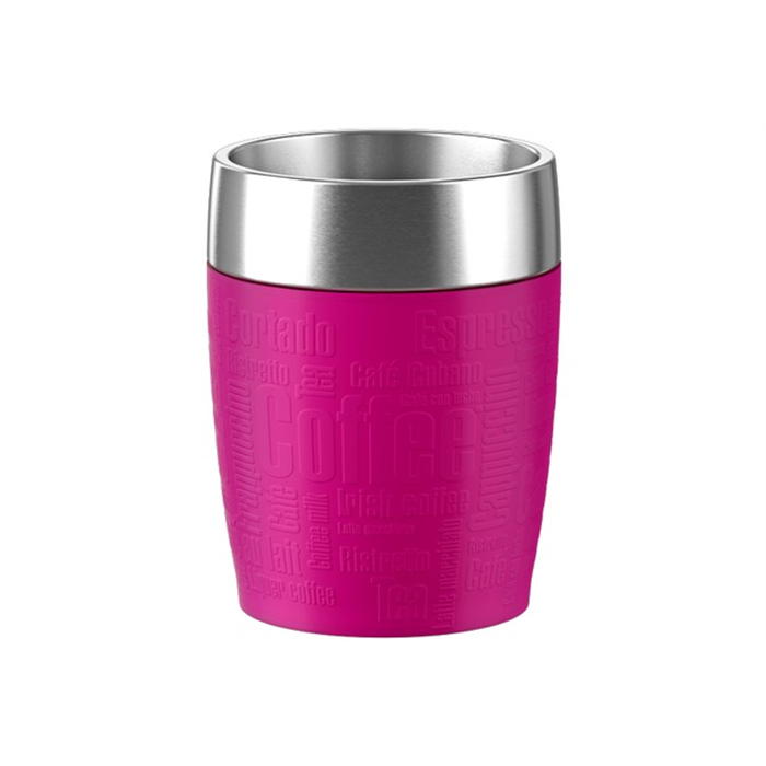 TRAVEL CUP isother 0,20L inox/rose