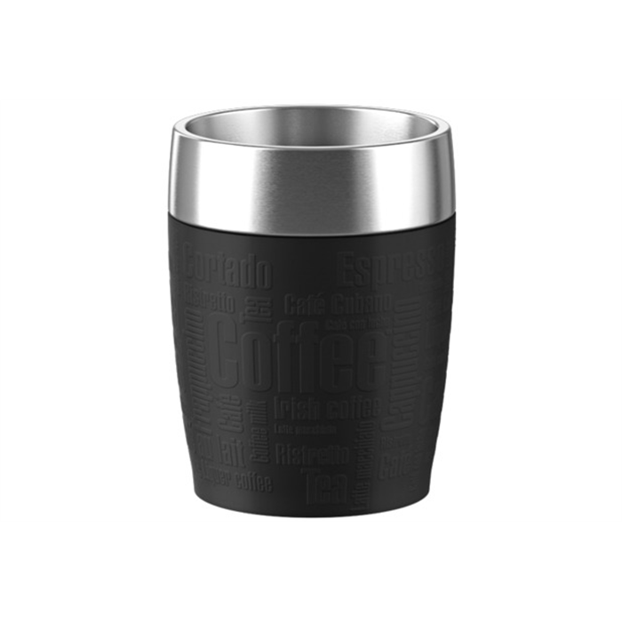 TRAVEL CUP isother 0,20L inox/noir