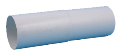 Tuyau PVC blanc télésc. Ø150mm - 18-30cm