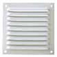 Grille carree alu blanche 300x300mm