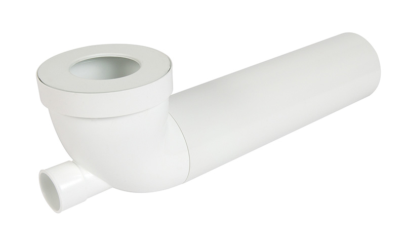 Pipe WC coudee  90mm + piquage 40mm