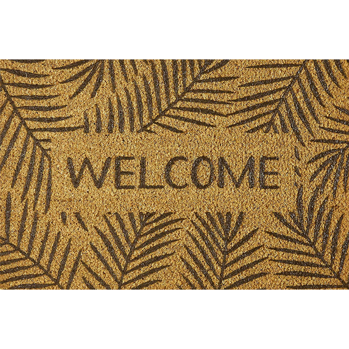 Paillasson Coco 40x60cm  Leaves welcome
