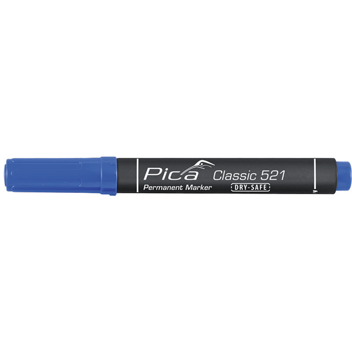 Pica Permanent Marker plat bleu