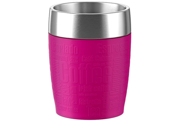 TRAVEL CUP isother 0,20L inox/rose