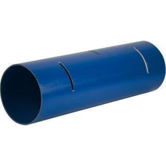 Tube PVC epandage CR4 DN100 bleu 4m