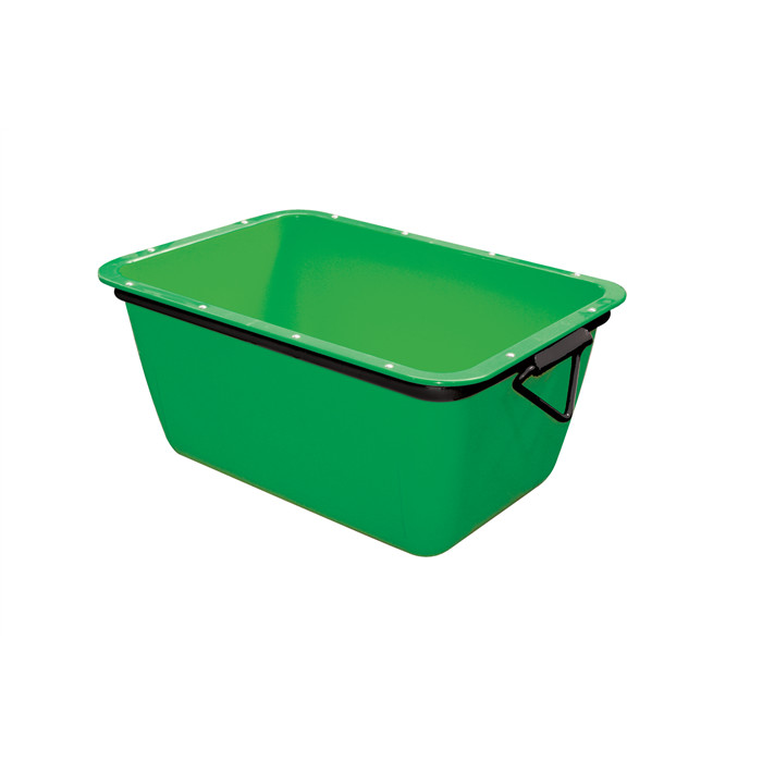 Auge à mortier rectangle 200L vert Auge à mortier rectangle 200L vert