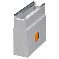 Avaloir en ligne BircoSlim 100 0,5m C250