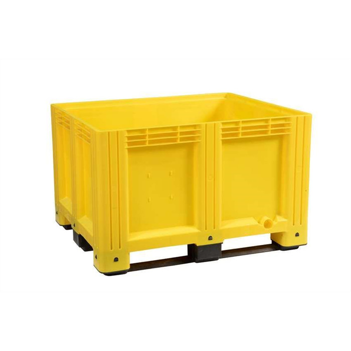 Bac indus.610L 1200x1000x780mm jaune 3P Bac indus.610L 1200x1000x780mm jaune 3P