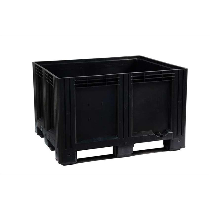 Bac indus.610L 1200x1000x780mm noir 3P Bac indus.610L 1200x1000x780mm noir 3P