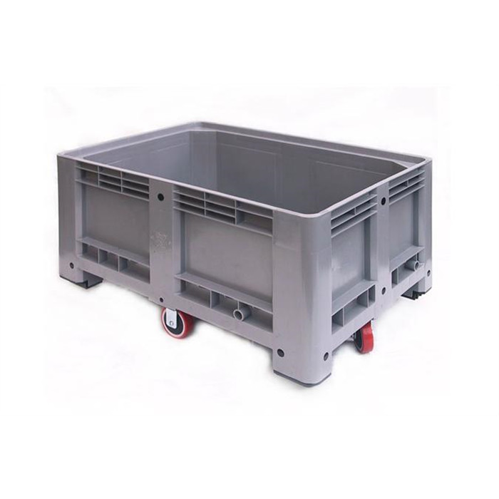 Bac indus.P-B 330L plein avec roues Bac indus.P-B 330L plein avec roues