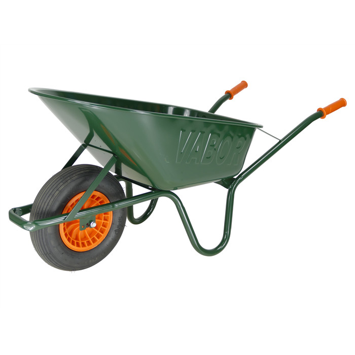 Brouette 90L acier 1,1mm roue tubeless Brouette 90L acier 1,1mm roue tubeless