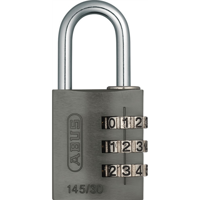 Cadenas à combi titanium 145/30 Lock-Tag Cadenas à combi titanium 145/30 Lock-Tag
