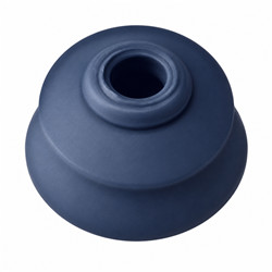 Cavalier de fixation Ø25mm bleu 1pcs
