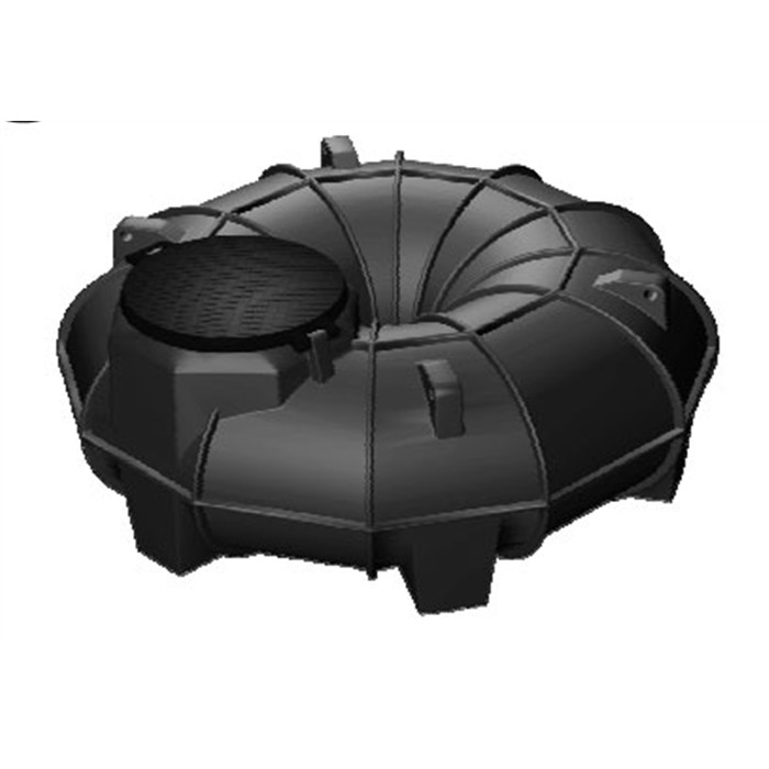 Citerne à eau de pluie annelée 3500L Citerne à eau de pluie annelée 3500L