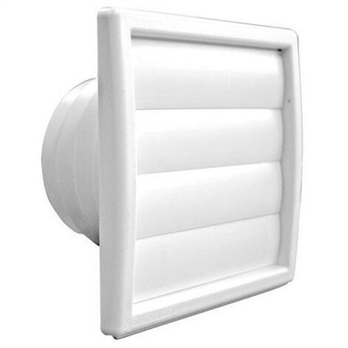 Clapet exterieur lamelles blanc Ø100-130 Clapet exterieur lamelles blanc Ø100-130