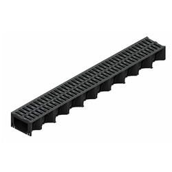 CLEANFAST caniveau PP noir 1m A15