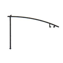 CLM clips alu Ral 7016 ST pour MP 7m