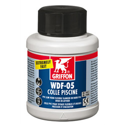 Colle PVC piscine pot+pinceau 500ml