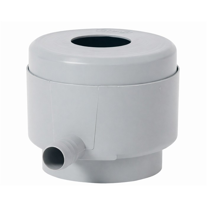 Collecteur filtrant ECO 80/100mm gris Collecteur filtrant ECO 80/100mm gris