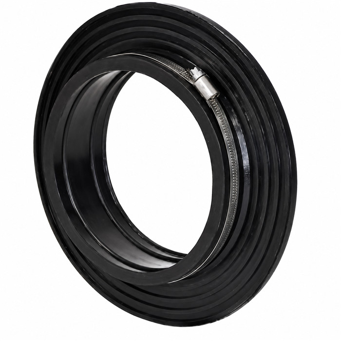 Collerette d'étanchéité EPDM Ø160mm Collerette d'étanchéité EPDM Ø160mm