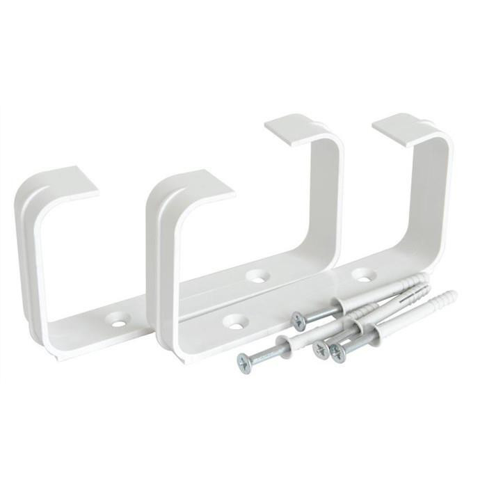 Collier ABS blanc 220x90mm - 2pcs Collier ABS blanc 220x90mm - 2pcs