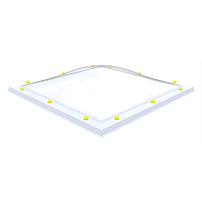 Coupole 120x120 triple paroi trans Coupole 120x120 triple paroi trans