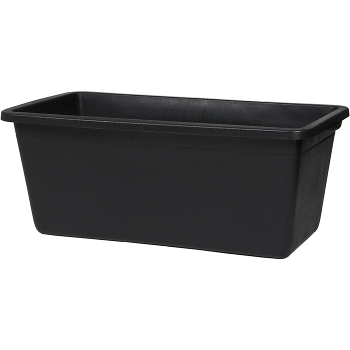 Cuvelle rect. PE noir 65L 740x390x300mm Cuvelle rect. PE noir 65L 740x390x300mm
