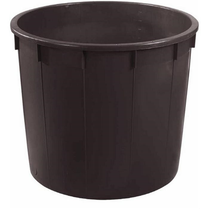 Cuvelle ronde PE noir 230L 85x55cm Cuvelle ronde PE noir 230L 85x55cm