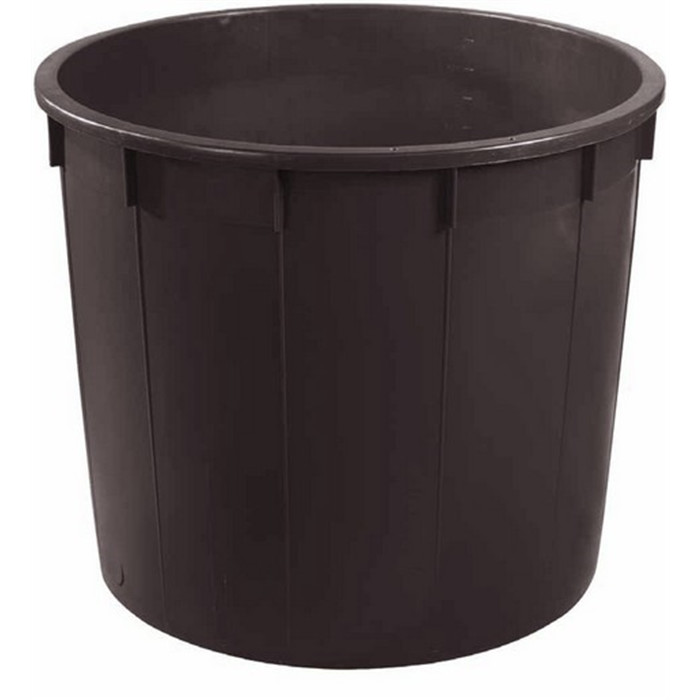 Cuvelle ronde PE noir 500L d104-h82cm Cuvelle ronde PE noir 500L d104-h82cm