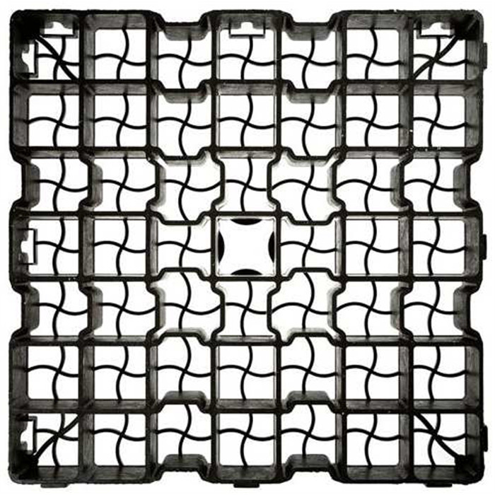 Dalle TerraDall 50x50x5cm gazon/gravier Dalle TerraDall 50x50x5cm gazon/gravier