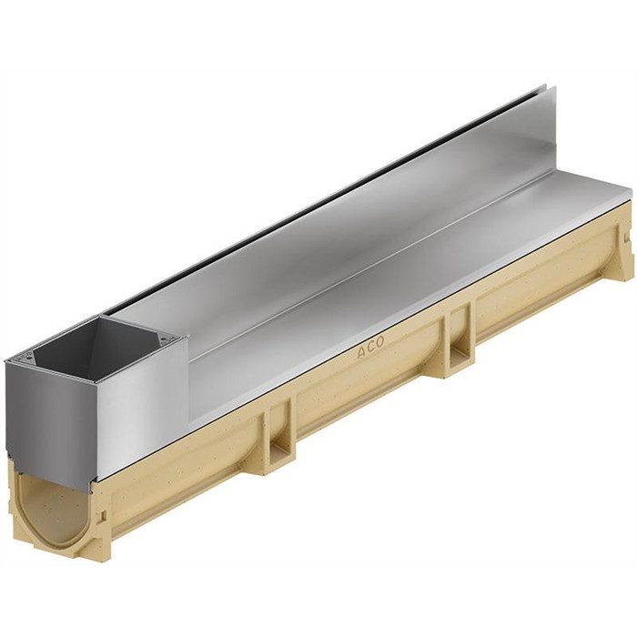 EUROLINE 100 Discret 105 Inox 1m + accès EUROLINE 100 Discret 105 Inox 1m + accès
