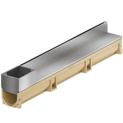 EUROLINE 100 Discret 65 Inox 1m + regard