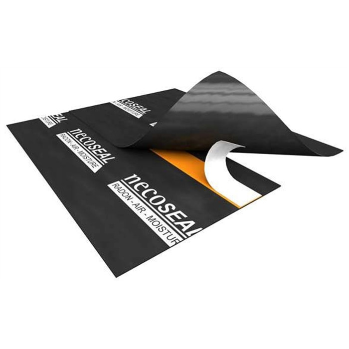 Film PE Anti-Radon noir 0,30mm-4mx20m Film PE Anti-Radon noir 0,30mm-4mx20m