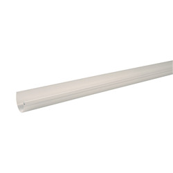 GOUT 16 Blanc gouttiere 80mm  2m