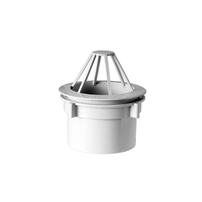 Gouttière naissance Ø80mm Blanc Gouttière naissance Ø80mm Blanc