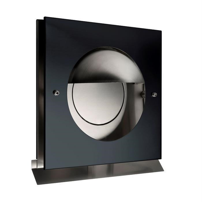 Grille clapet (A/R) Kappa noir Ø150mm Grille clapet (A/R) Kappa noir Ø150mm