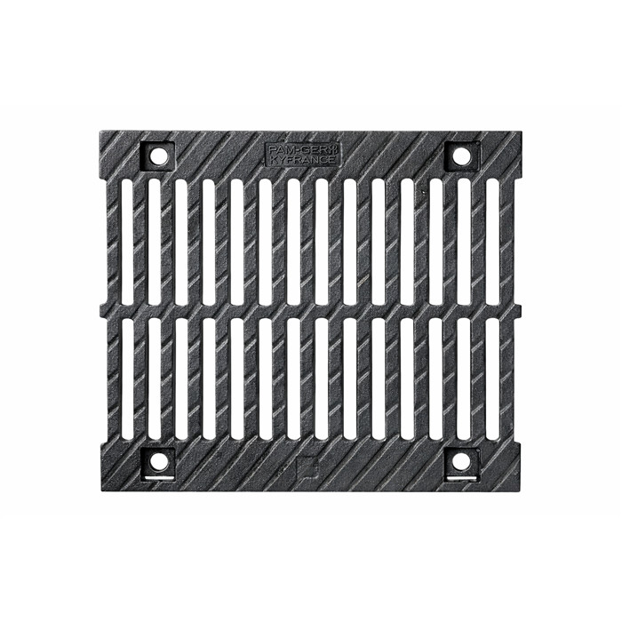 Grille fonte dbl fente sir320 D400 0,5m Grille fonte dbl fente sir320 D400 0,5m