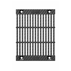 Grille fonte trpl fente sir420 D400 0,5m
