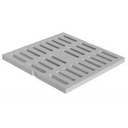 Grille PP 200x200 gris