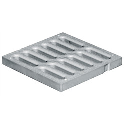 Grille PVC léger 300x300 gris