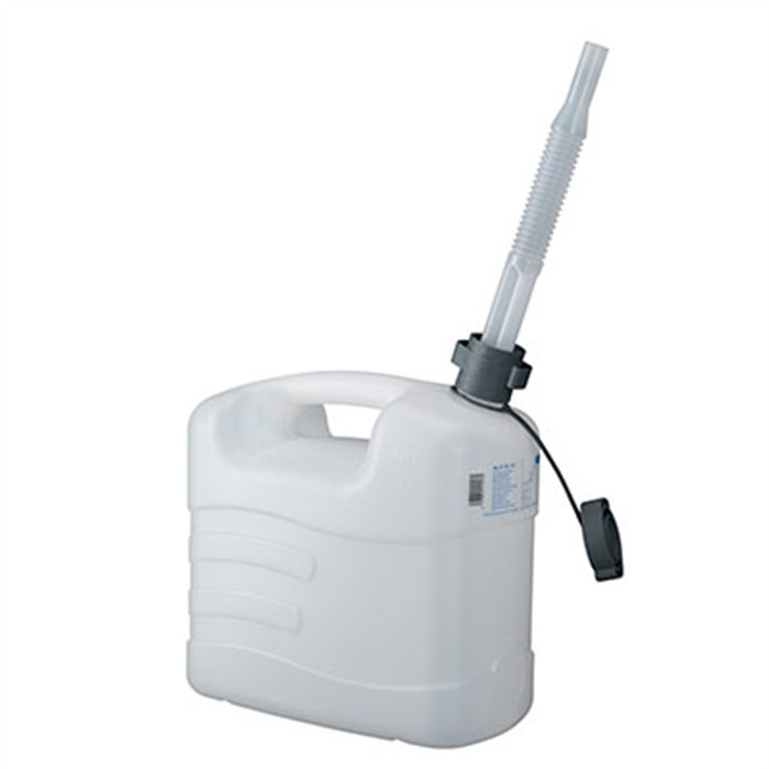 Jerrican AL HDPE 10L blanc + flexible Jerrican AL HDPE 10L blanc + flexible