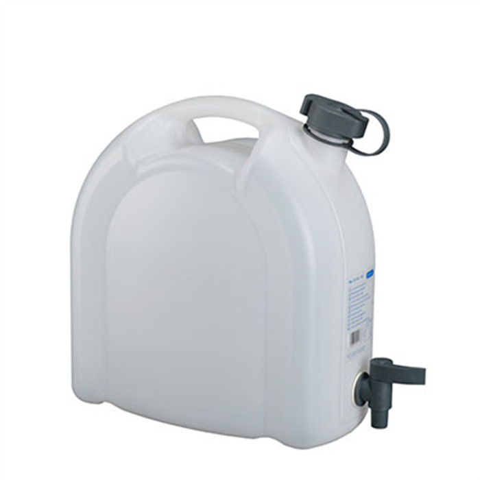 Jerrican AL HDPE 10L blanc + robinet Jerrican AL HDPE 10L blanc + robinet