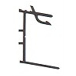 M16 Profile mural Alu Anod.(sans joint)