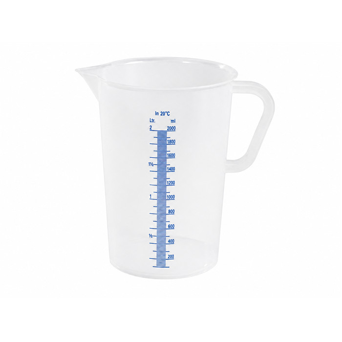 Mesure 2000ml PP graduée Mesure 2000ml PP graduée