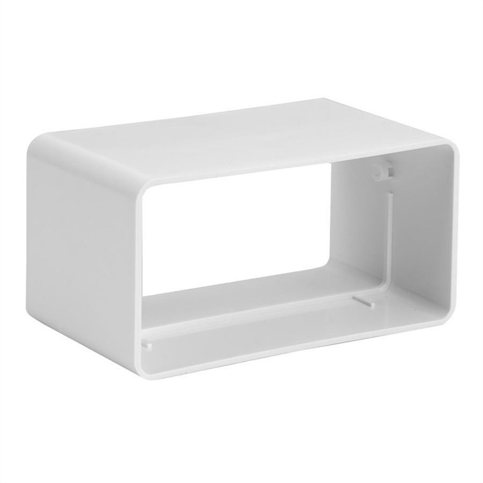 Piece de jonction rectangulaire 110x54mm Piece de jonction rectangulaire 110x54mm